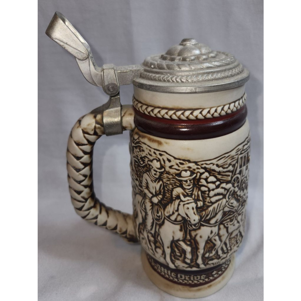 Vintage | Avon | Cattle Drive Stein | Collector | 1981